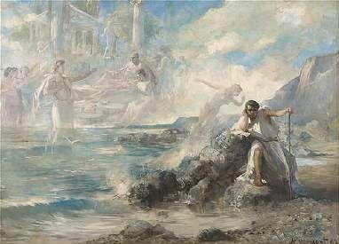 Nicolae Vermont Visul lui Ulise oil painting picture